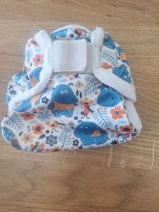 Petit Lulu newborn overbroekje Nijlpaarden