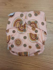 Chalahn Juhnurb One Size Recycled Bare and Boho hennep luier