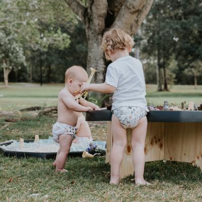 Wasbare luiers op de kinderopvang